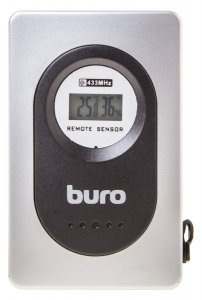 Метеостанция Buro H999E/G/T серебристый/черный