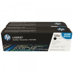 Набор картриджей HP CB540AD Black