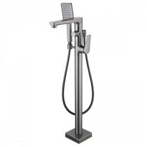 Смеситель для ванны Lemark Bronx LM3744GM Графит