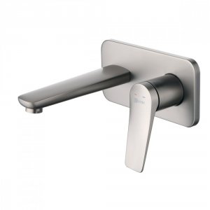 Смеситель для раковины Lemark Bronx LM3726GM Графит
