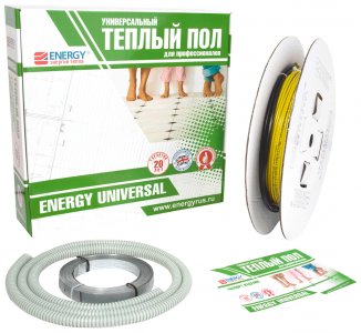 Греющий кабель Energy Universal 200 Вт (EFLRUNIVL0ADSV00200)