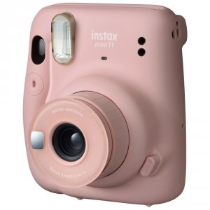 Фотоаппарат моментальной печати Fujifilm Instax MINI 11 Pink Geometric Set, с альбомом и кассетой 10л. (70100149767)