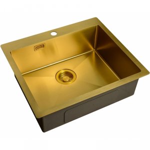 Кухонная мойка Zorg Light Bronze ZL R 590510 BRONZE Бронза