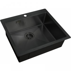 Кухонная мойка Zorg Light Grafit ZL R 590510 GRAFIT Графит