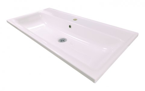 Раковина MARKA ONE Mix 80 Polytitan У79777 Белая