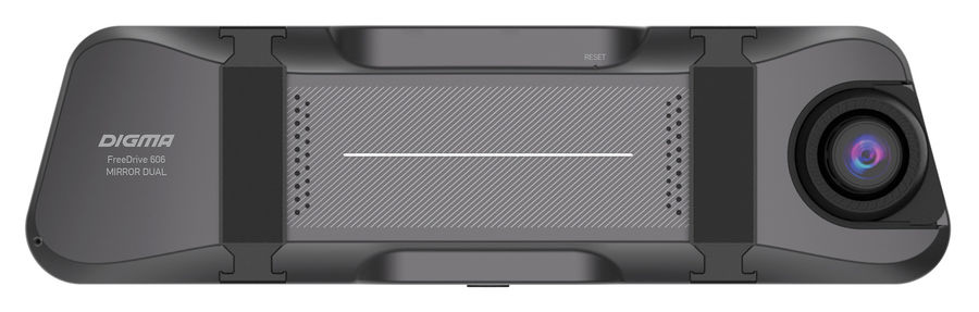 Видеорегистратор Digma FreeDrive 606 MIRROR DUAL (черный) (1581474)