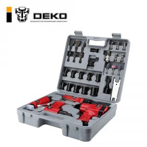Набор пневмоинструмента Deko Premium 018-0908, 34 предмета