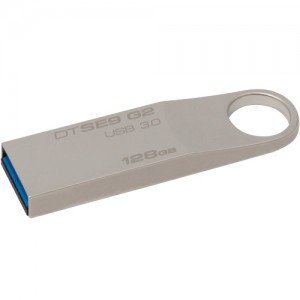 USB Flash накопитель Kingston DataTraveler SE9 G2 3.0 128Gb Silver