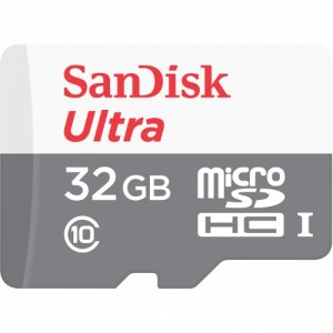 Карта памяти micro SDHC SanDisk SDSQUNS-032G-GN3MA Class 10 32Gb