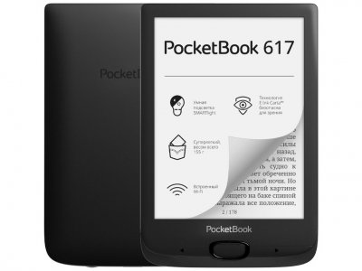 Электронная книга PocketBook PB617 (PB617-P-RU) (черный)