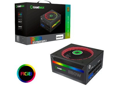 Блок питания GameMax RGB-550