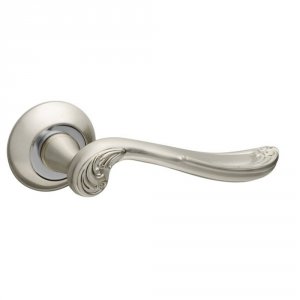 Дверная ручка для межкомнатной двери Fuaro ART RM никель (27633)