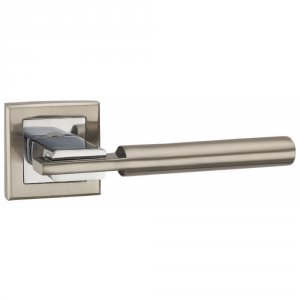 Дверная ручка для входной двери PUNTO City QL никель (33083)