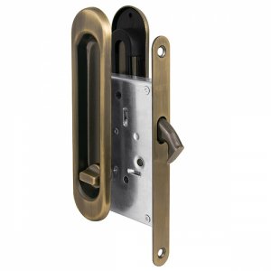 Дверная ручка для раздвижной двери PUNTO Soft LINE-011 бронза (38595)