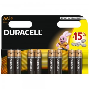 Батарейки Duracell LR 6-8BL Basic