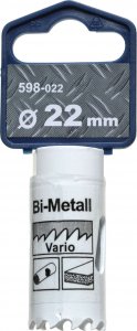 Коронка биметаллическая KWB Ф22мм резьба под адаптер 5/8 (598-022)