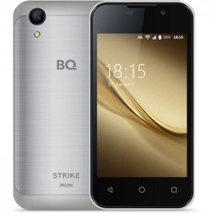 Смартфон BQ Mobile Strike Mini Silver Brushed (BQ-4072)