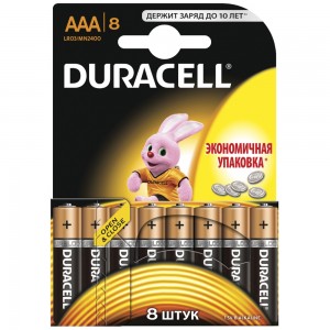 Батарейки Duracell LR03-8BL Basic