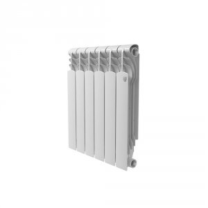 Биметаллический радиатор Royal Thermo Revolution Bimetall 500 2.0 RTRB250006 Белый 6 секций с боковым подключением
