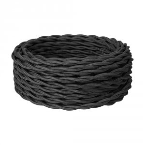 Силовой ретро кабель RETRO ELECTRO RWP131501020 3x1.5 черный 20м (2254736)