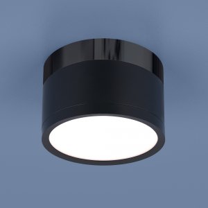 Стационарный светильник Elektrostandard DLR029 10W 4200K черный матовый/черный хром (a040667)