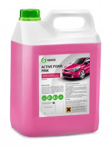 Активная пена для мойки Grass Active Foam Pink 113121