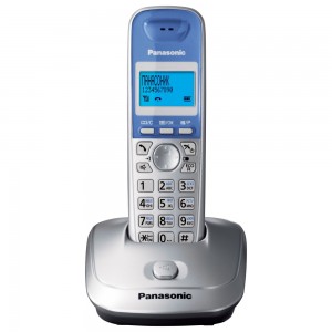 Телефон беспроводной DECT Panasonic KX-TG2511RUS серебристый