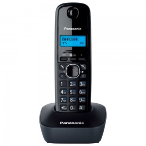 Телефон беспроводной DECT Panasonic KX-TG1611RUH Grey