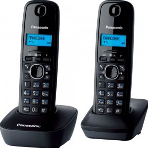 Телефон беспроводной DECT Panasonic KX-TG1612RUH Grey
