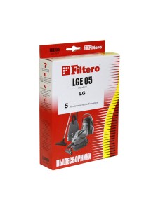 Мешки для пылесосов Filtero Filtero LGE 05 (5) Standard, пылесборники