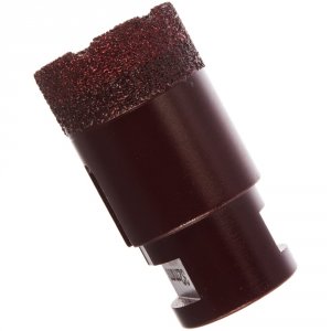 Вакуумная алмазная коронка по камню Messer Ф32х35мм m14 (06-35-032)
