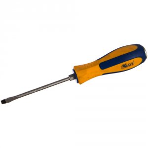 Усиленная шлицевая отвертка Kraft усиленная, шлицевая, 5х100 (KT 700431)