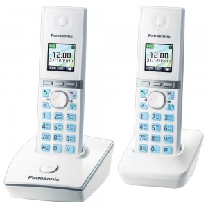 Телефон беспроводной DECT Panasonic KX-TG8052 RU White