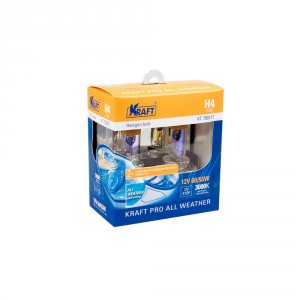 Автомобильные лампы Kraft Pro All Weather, 2 шт, H4, 12V, 60/55W (KT 700217)