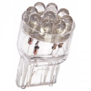 Лампа автомобильная Kraft T20 W21/5W W3x16q 12v 9 LEDs White (KT 700082)