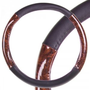 Оплетка руля Skyway Wood-7 (S01102381)