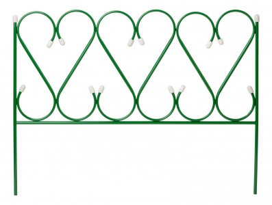 Металлический декоративный забор Grinda РЕНЕССАНС 422263 (зеленый)