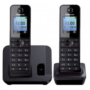 Телефон беспроводной DECT Panasonic KX-TGH212 Black