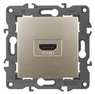 HDMI розетка ЭРА 14-3114-04 Elegance (Б0034335)
