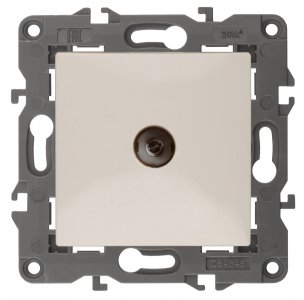 Одиночная TV розетка ЭРА 14-3101-02 Elegance (Б0034291)