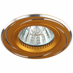 Алюминиевый светильник ЭРА KL34 AL/GD (C0043821)