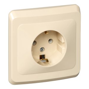 Одноместная розетка Schneider Electric Pc16-003k Этюд (PC16-003K)