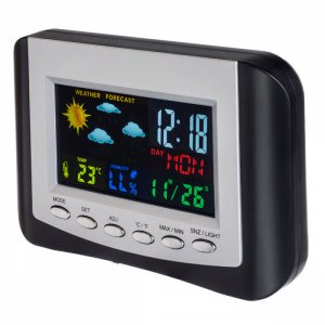 Часы-метеостанция Perfeo Color PF-S3332CS (30 011 171)