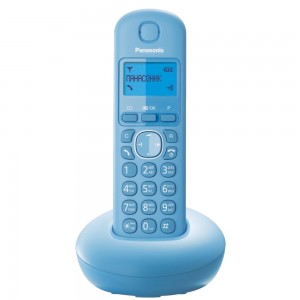 Телефон беспроводной DECT Panasonic KX-TGB210RUF Blue