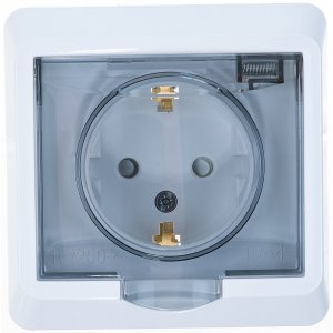 Одноместная розетка Schneider Electric Pc16-044b Этюд (PC16-044B)
