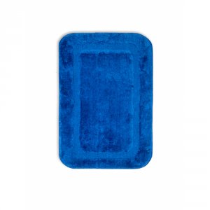 Коврик для ванной комнаты SIBO Multisoft 80х50 см ворсовой голубой (SI31023)