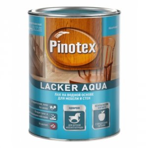 Лак для мебели и стен для внутренних и наружных работ PINOTEX LACKER AQUA 10 (5299301)