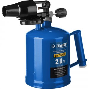 Профессиональная паяльная лампа Зубр ВУЛКАН 40652-2.0_z02 (синий)