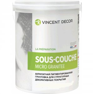 Грунтовка для декоративных штукатурок Vincent Decor DECOR SOUS COUCHE MICRO GRANITEE (103-076)