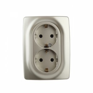 Розетка ЭРА Schuko (12210804 Б0036445)